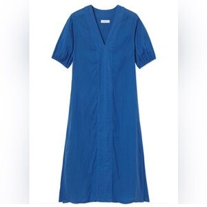 LAKE Pajamas Gauze Caftan in blue size medium